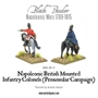 Black Powder Napoleonic Wars: Napoleonic British Mounted Infantry Colonels (Peninsular War) - WGN-BR-21 [5060200845271]