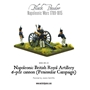 Black Powder Napoleonic Wars: Napoleonic British Royal Artillery 6-pdr cannon (Peninsular Campaign) - WGN-BR-22