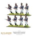 Black Powder Napoleonic Wars: Napoleonic French Young Guard Voltigeurs/Tirailleurs Advancing 