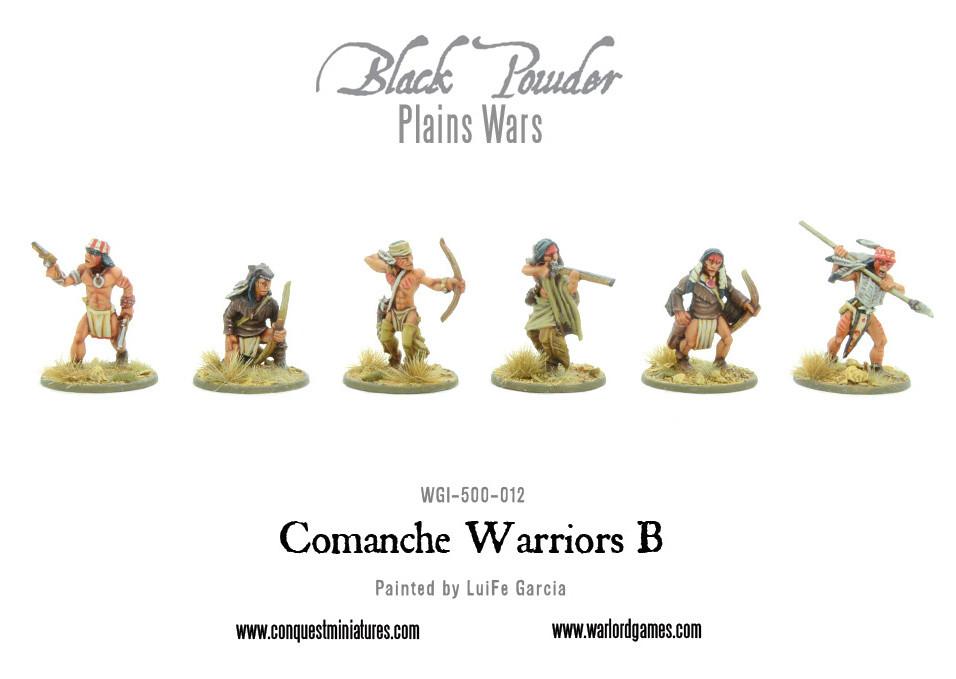 Black Powder: Plains Wars: Comanche Warriors B 