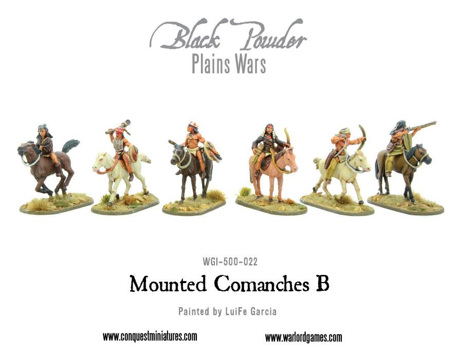 Black Powder: Plains Wars: Mounted Comanches B 