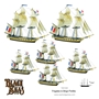 Black Seas: Frigates &amp; Brigs Flotilla (1770 - 1830) - 792010001 [5060572505131]