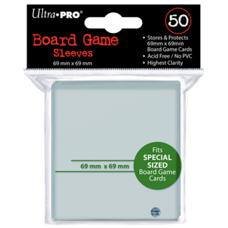 Ultra Pro: Board Game Sleeves: 69mm x 69mm 