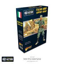 Bolt Action (2nd Edition): Italian: Army Support Group 
