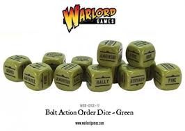 Bolt Action (2nd Edition): USA Command Dice (Green) 
