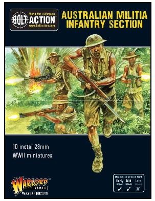 Bolt Action: Australian: Australian Militia Infantry Section 