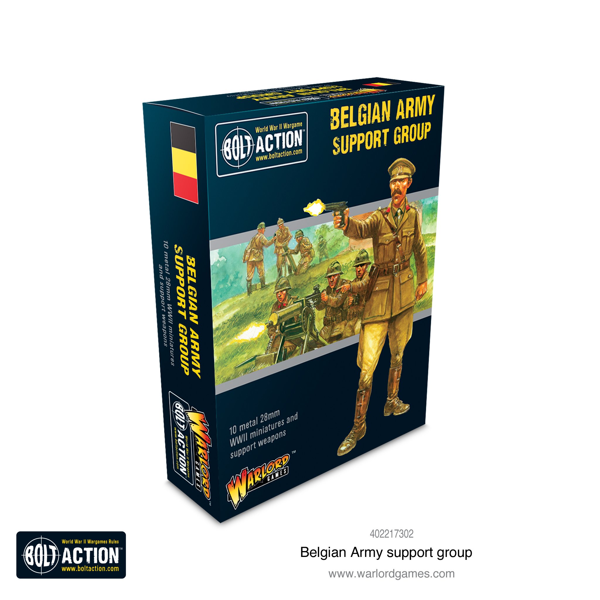 Bolt Action: Belgian: Army Support Group 