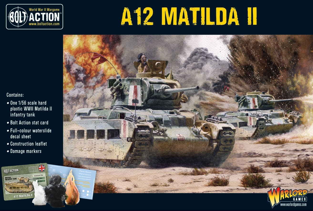 Bolt Action: British: A12 Matilda II Infantry Tank 