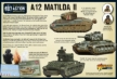 Bolt Action: British: A12 Matilda II Infantry Tank - 402011019 [5060572502413]