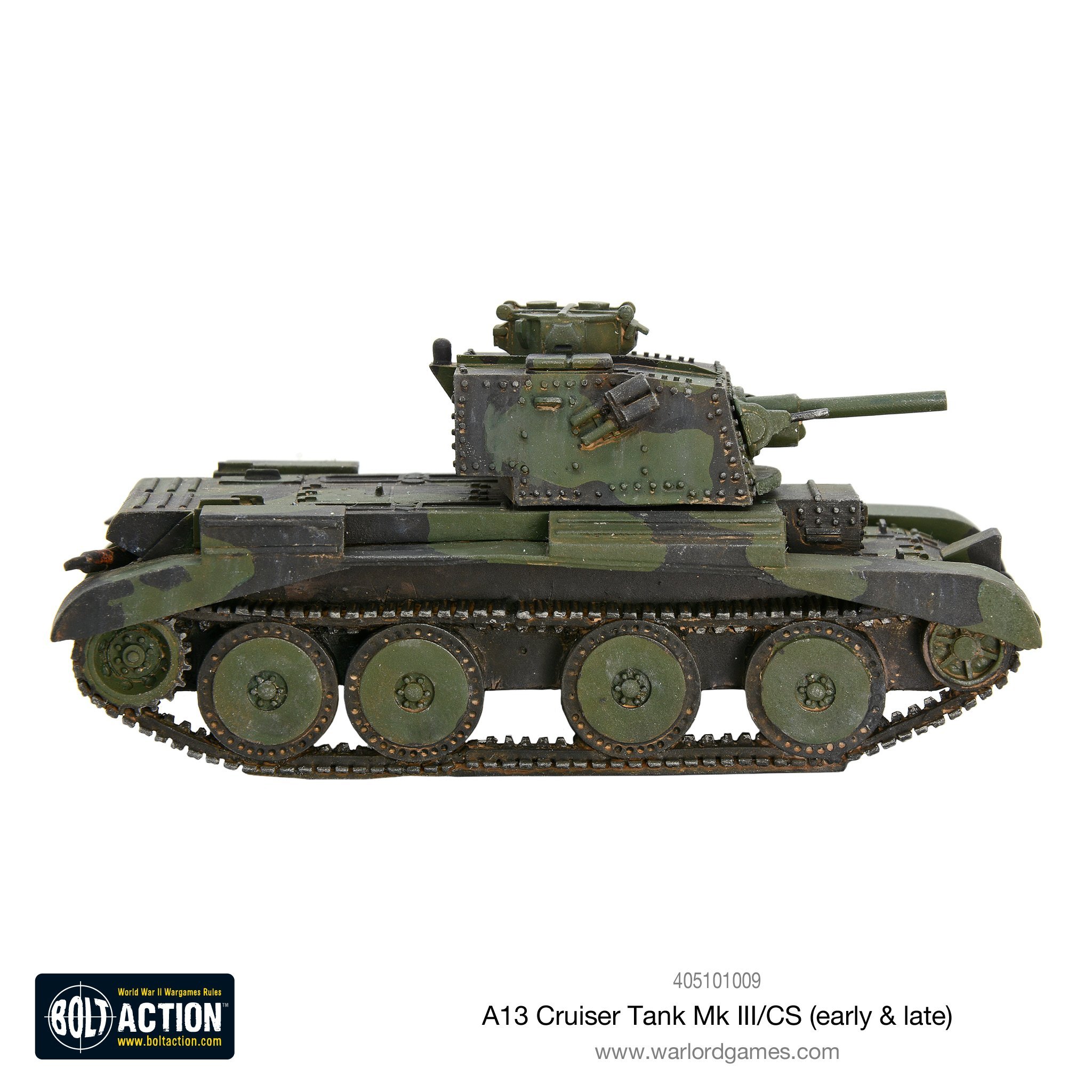 Bolt Action: British: A13 cruiser tank Mk III/CS (early & late) 