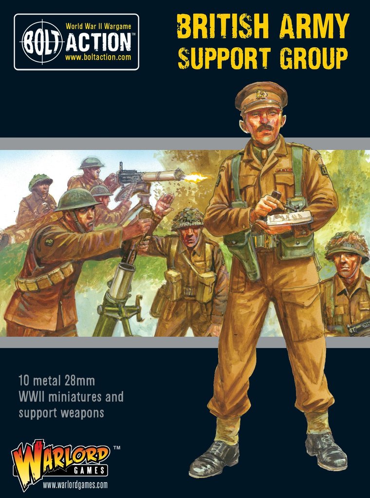 Bolt Action: British: British Army Support Group 