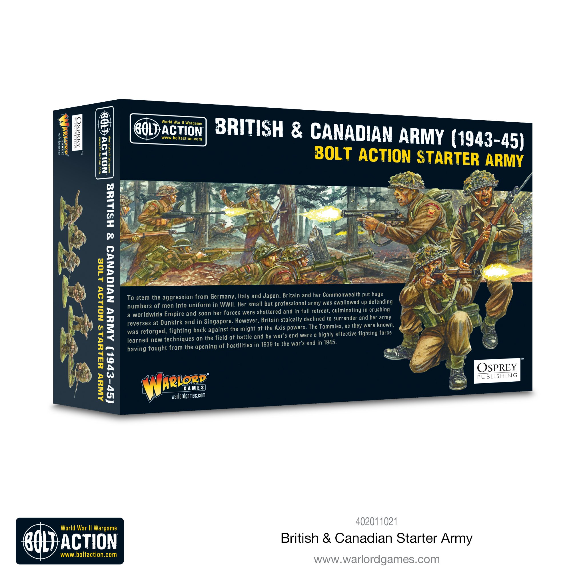Bolt Action: British: British & Canadian Army (1943-45) Starter Army 