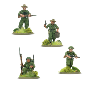 Bolt Action: British: Gurkha HQ