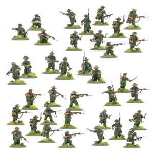 Bolt Action: British: Gurkha Infantry Platoon