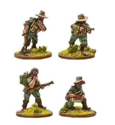 Bolt Action: Chindits: HQ (Single Piece) 
