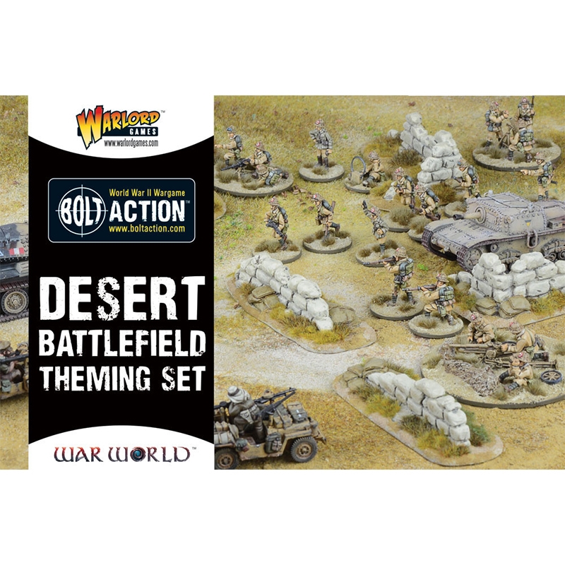 Bolt Action: Desert Themed Battlefield Set 