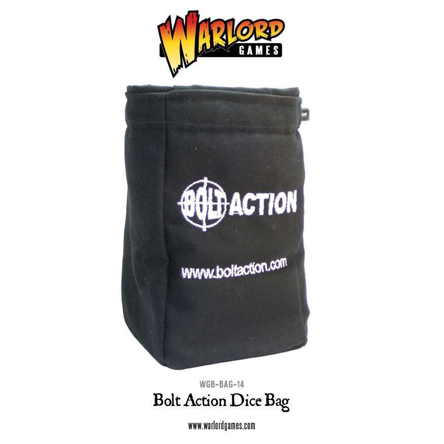 Bolt Action: Dice Bag (Black) 