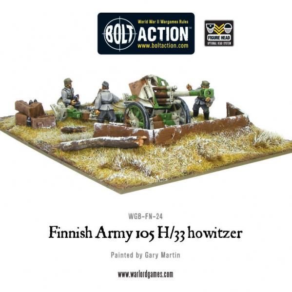 Bolt Action: Finnish: 105 H/33 Howitzer 