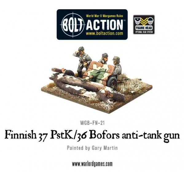 Bolt Action: Finnish: 37 PstK/36 Bofors Anti-tank Gun 
