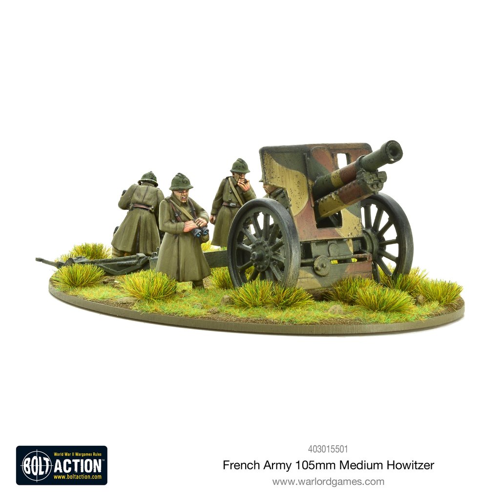 Bolt Action: French: Army 105mm medium howitzer 