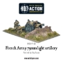 Bolt Action: French: Army 75mm Light Artillery - WGB-FI-25 [5060200842256]