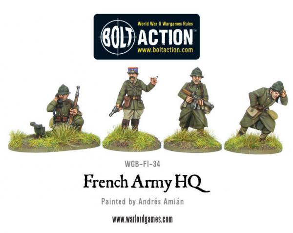 Bolt Action: French: Army HQ 