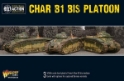 Bolt Action: French: Plastic Char B1 Bis Platoon  