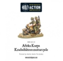 Bolt Action: German: Afrika Korps Kradschutzen Motorcycle 