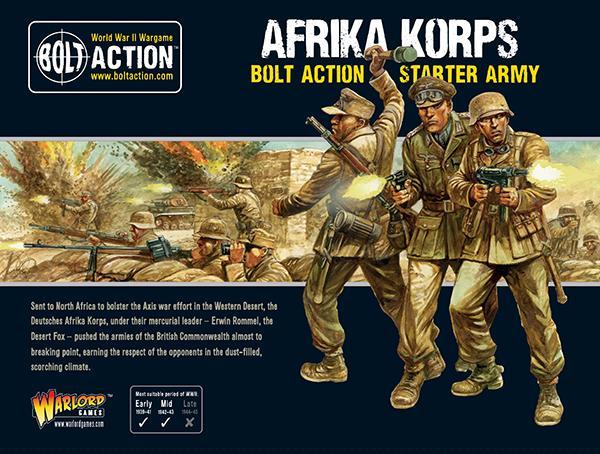 Bolt Action: German: Afrika Korps Starter Army 