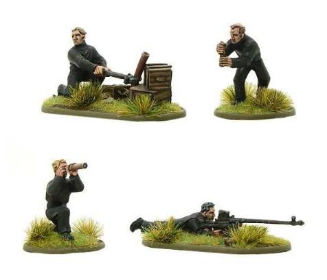 Bolt Action: German: BUF Anti-tank Team and Support Squad 