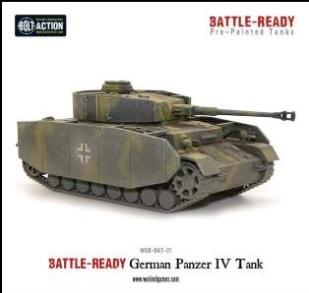 Bolt Action: German: Panzer IV (Battle Ready) 