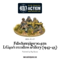 Bolt Action: German: Fallschirmjager 10.5cm LG40/1 Recoilless Artillery (1943-45) 