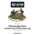 Bolt Action: German: Fallschirmjager 81mm Medium Mortar Team (1943-45) 
