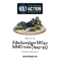 Bolt Action: German: Fallschirmjager MG42 MMG (1943-45) 