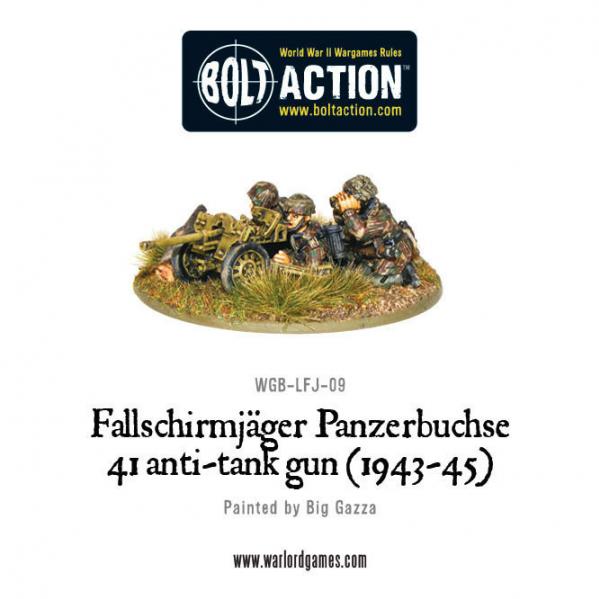 Bolt Action: German: Fallschirmjager Panzerbuche 41 Anti-tank Gun (1943-45) 
