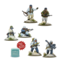 Bolt Action: German: Fallschirmjager (winter) weapons teams 