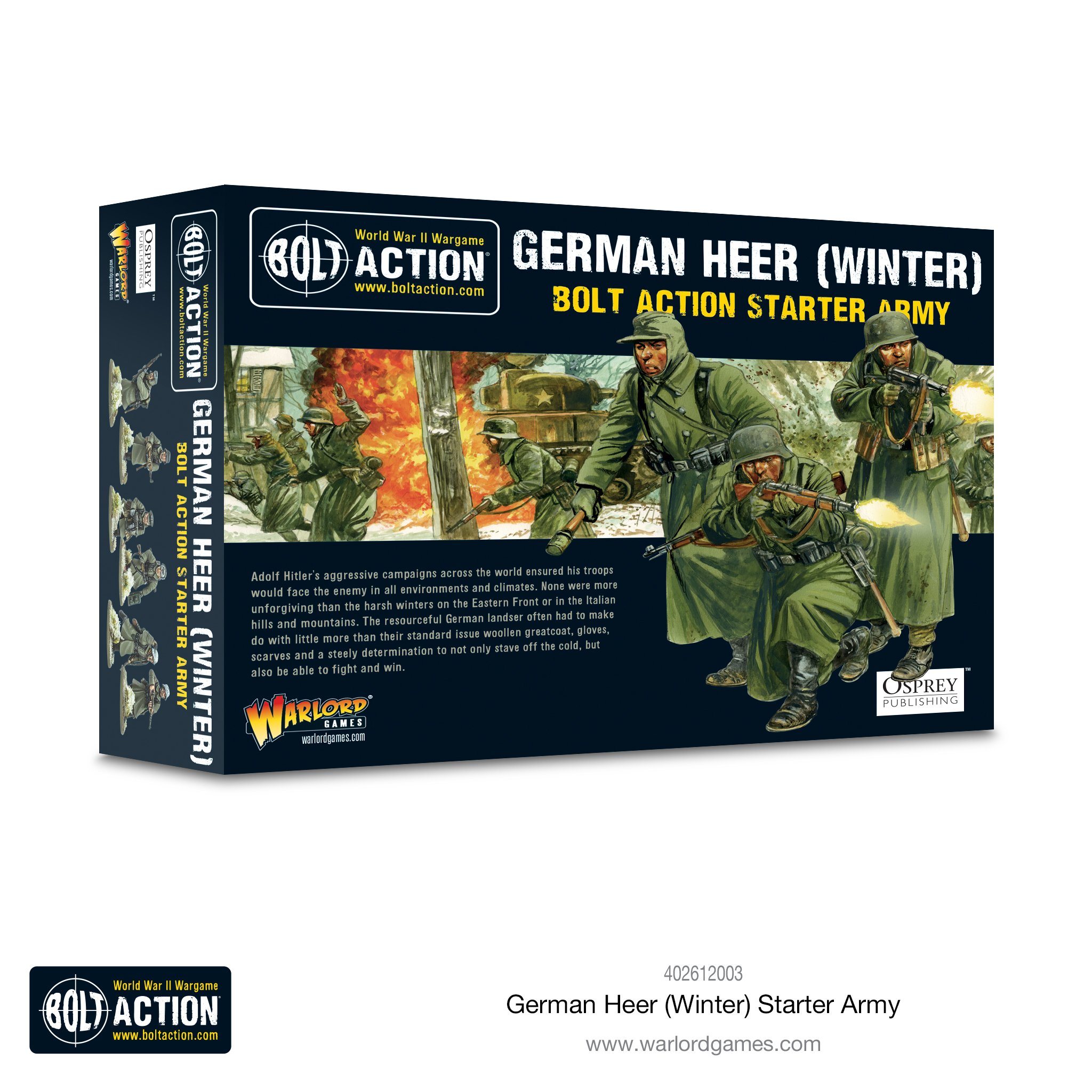 Bolt Action: German: German Heer (Winter) Starter Army 