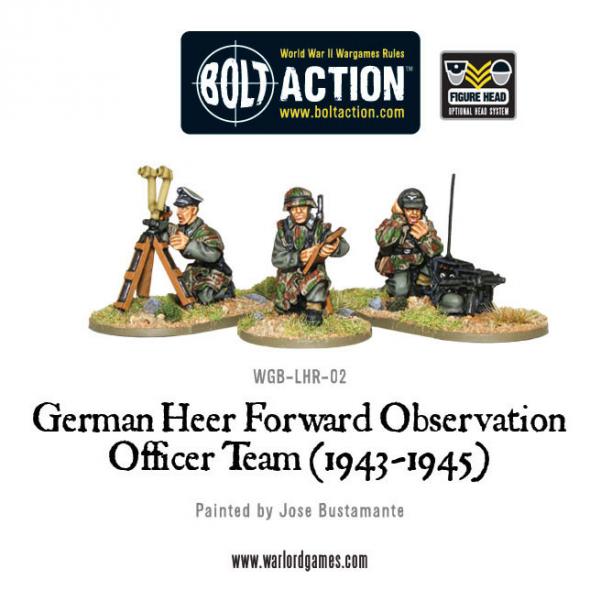 Bolt Action: German: Heer Forward Observation Officer Team (1943-45) 