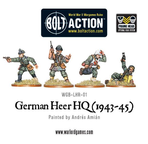 Bolt Action: German: Heer HQ (1943-45) 