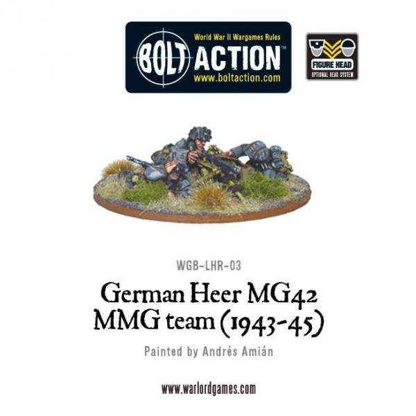 Bolt Action: German: Heer MG42 MMG Team 