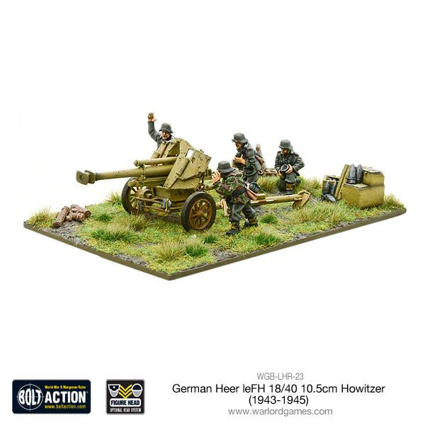 Bolt Action: German: Heer leFH 18/40 10.5cm Howitzer (1943-45) 