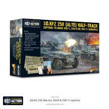 Bolt Action: German: Sd.Kfz 250 (Alte) Half-Track (Options For 250/1, 250/9 & 250/11 Variants) 