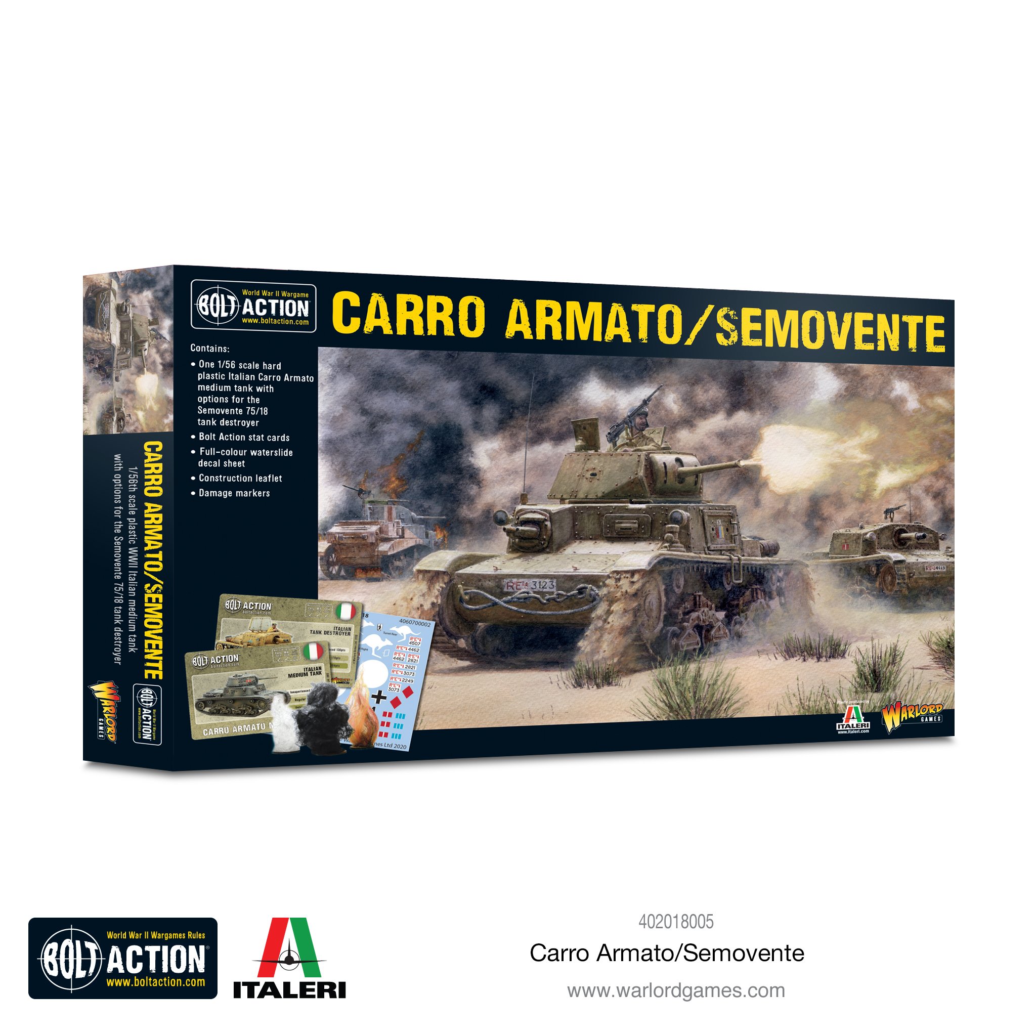 Bolt Action (2nd Edition): Italian: Carro Armato/Semovente 