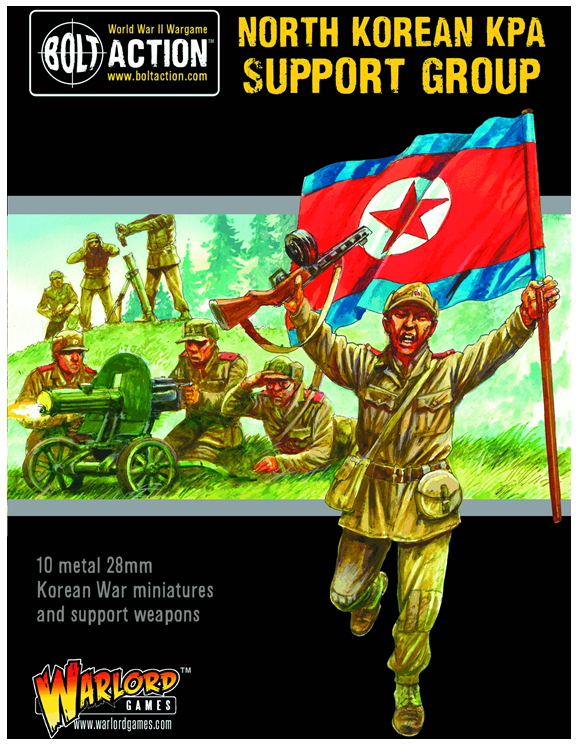 Bolt Action: Korean War - North Korean KPA Support Group 