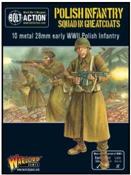 Bolt Action: Polish: Infantry Squad In Greatcoats 