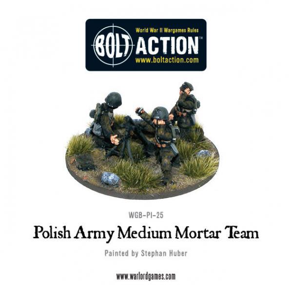 Bolt Action: Polish: Medium Mortar Team 