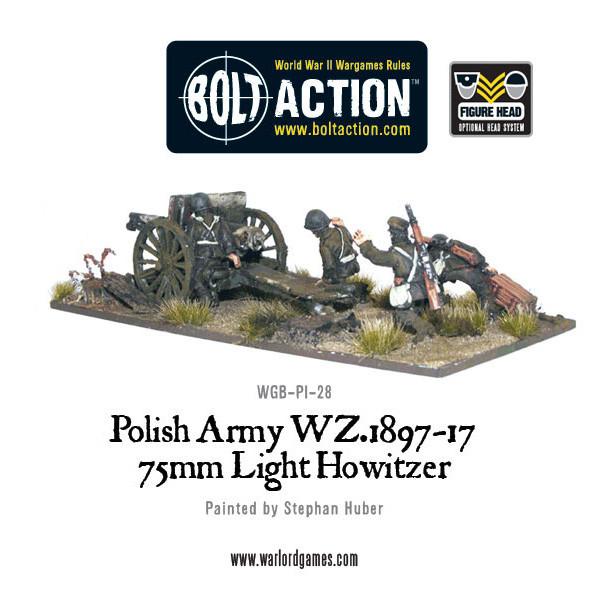 Bolt Action: Polish: WZ.1897-17 75mm Light Howitzer 