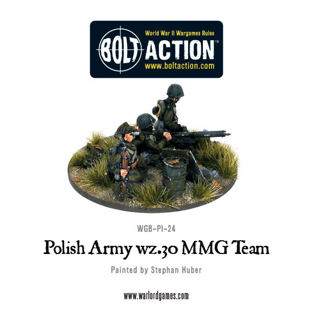 Bolt Action: Polish: WZ.30 MMG Team 