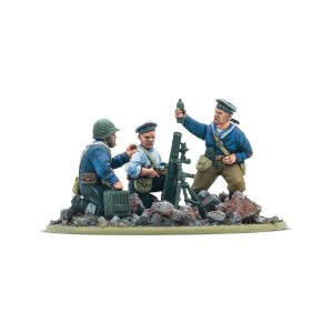 Bolt Action: Soviet: Naval Brigade Medium Mortar Team
