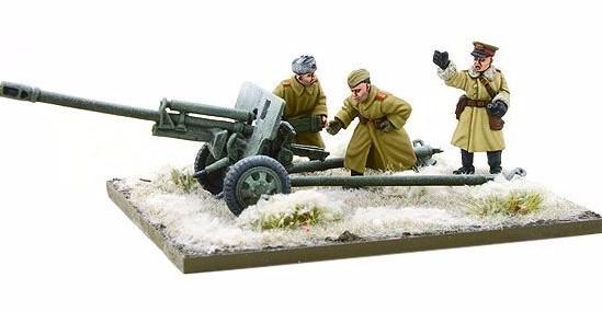 Bolt Action: Soviet: ZIS-3 Divisional Gun (Winter) 